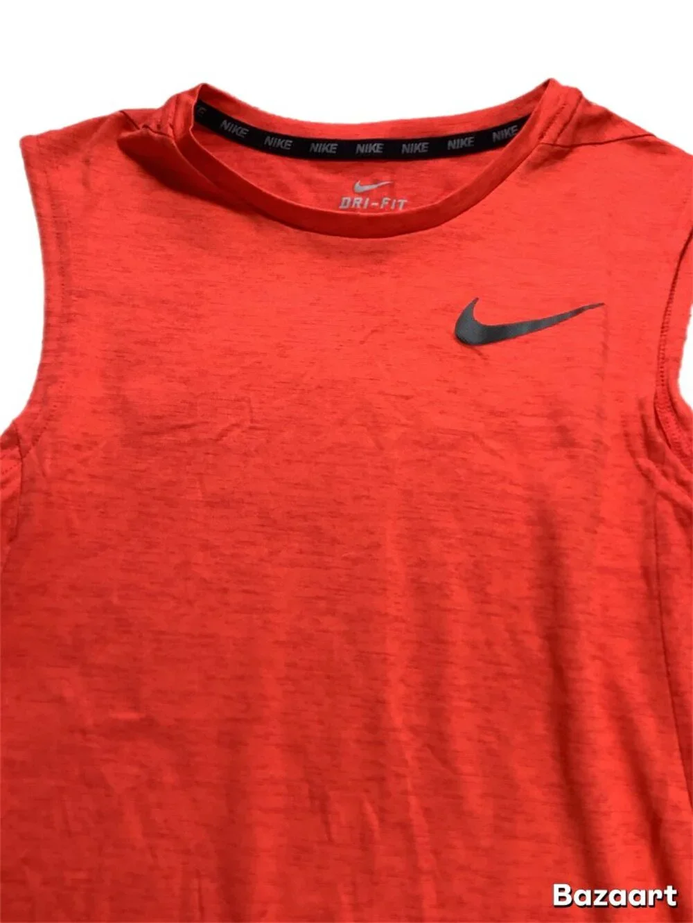 Nike Dri-FIT Tank Top Youth Size L Red Orange Athletic Excellent!